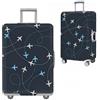 AnkekolyStar Custodia protettiva elastica per valigia, adatta per 45-81 cm, lavabile, Percorso di volo, XL(29-32 in), moderno