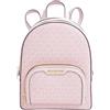 Michael Kors Zaino da donna Jaycee Medium Backpack - Powder Blush, PVC e pelle, dettagli dorati, scomparto per laptop, elegante zaino di design