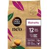 NESCAFÉ DOLCE GUSTO NEO RISTRETTO Caffé 12 Capsule | Utilizzabili esclusivamente con Macchine Nescafé Dolce Gusto NEO Caffè e NEO Latte. Caffè corposo. Intensità 12. 12 Capsule