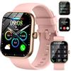 Motast Smartwatch da uomo e donna, 2026, 1,96, HD, Bluetooth 5.4, chiamate | Smartwatch da donna, 113+ modalità sportive, impermeabile IP68, contapassi/frequenza cardiaca/SpO2/monitor del sonno