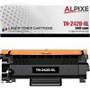 ALPIXE TN-2420XL compatibile per Brother MFC L2710DW, L2710DN, L2750DW, L2730DW TN2420/TN2410 HL L2350DW, L2370DN, L2375DW, DCP L2510D, L2530DW, L2550DN - CHIP - 6000 pagine - Nero