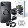 SP CONNECT Moto Bundle II con Modulo Anti-Vibrazione SPC+ per iPhone 11 Pro Max/XS Max Supporto per Cellulare per Moto Ciclomotore Accessori per Tutti gli Smartphone come iPhone Samsung