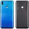 Generic SHOWGOOD 6.2 pollici per Huawei Y7 Prime 2019 Batteria Posteriore Cover per Y7 2019 Posteriore Porta Posteriore Batteria Custodia con Fotocamera Lente di Ricambio (Blu)