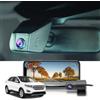 Fitcamx anteriore 4K + posteriore 1080P Dash Cam si adatta per Ford Edge 2011-2018 SE SEL Titanium Sport (HD2-D1360), OEM, WiFi e APP, doppia registrazione loop, G-Sensor, 128GB Card