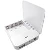 LZDICITARU Caricabatteria per telefono di emergenza alimentato a batteria USB, portatile, 4 batterie AA, presa (bianco)
