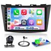 VECHTEL Autoradio 2G+64G Android 15 per Suzuki Swift 2011-2017/Ertiga 2012-2017, 9'' IPS HD 1280*720P Schermo Tactile co 5G WiFi GPS Carplay Android Auto senza Fili USB Bluetooth EQ FM RDS Retrocamera