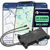 Transpoco FMT100 GPS Tracker per Auto in Tempo Reale con SIM e Abbonamento 30 Giorni | GPS per Moto, Camion, Flotte e Altri Veicoli | Batteria Backup 170 mAh | Geofencing e Allarmi Antifurto
