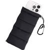 MOPZIJA custodia termica universale, cover raffredda telefono, borsa termica per cellulare, compatibile iPhone 14/13/12 Plus X, Samsung Galaxy, con moschettone
