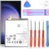 ITMBET Batteria di ricambio EB-BS918ABY da 5800 mAh per Samsung Galaxy S23 Ultra, batteria ai polimeri di litio aggiornata con kit di attrezzi di riparazione, compatibile con SM-S918U, SM-S918B, SM-S918U1