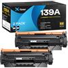 X-Toner 139A Toner con chip compatibile per HP 139A 139X W1390A W1390X Cartuccia toner per HP Laserjet Pro 3002dw 3002dn 3002 MFP 3102fdn 3102fdw 3102 stampanti(2* Nero W1390A)