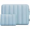 TECOOL 13.3 pollici Borsa per Laptop Custodia per MacBook Air 13 13.6 M4 M3 M2 2025 2024-2010, MacBook Pro 13/14 M4 M3 M2 M1 2024 2022-2012, Borsa per Laptop Puffy 13.3 Acer Dell Lenovo HP Resistente