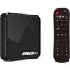 Knoruley R69 PRO Android 14 TV Boxs Controllo Vocale Smart Theater WIFI6 1000M LAN Bluetooth 8K 4K Video TV in Diretta Gratuita Spina UE