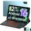 DOOGEE Tab E3 | 11″ FHD+ IPS 90 Hz Display | 32 GB RAM + 256 GB (espandibile fino a 2 TB) | fotocamera da 13 MP + 5 MP | 2 anni di garanzia | Blu nebbia | Senza tastiera, mouse e penna