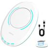Giecy Mouse Jiggler Ultra Slim Inrilevabile con Timer Intervalle Spostamento di movimento del mouse automaticamente, senza driver per PC e Mac(bianco)