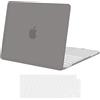 MOSISO Custodia Compatibile con MacBook Neo 13 Cover A18 Pro 2026 A3404 | Copritastiera&Antigraffio Rigida Case per MacBook Neo 13 pollici, Ideale per Ufficio&Viaggi, Grigio