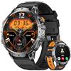 LIGE Smartwatch Uomo 1000 mAh Batteria/1.85'' HD Grande Smartwatch con Chiamate/Torcia/100+ Modalità Sportive,IP68 Impermeabile Fitness Watch con 24/7 Frequenza Cardiaca,Monitor del Sonno per Android iOS