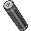 RWAJZAX Powerbanks cilindrici senza Welddell, in lega di alluminio, meccanismo di contatto del corpo 500+, durata 18650 21700, supporto batteria in lega di alluminio