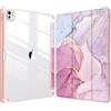 FINTIE Cover per iPad Pro 13 Pollici (M5 2025 / M4 2024) con Portapenna (Z- Glorious Marble)