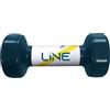 LINE Pesi 1 x 2 kg - DUMBBELL - Altero all'unità per palestra, muscolatura e rinforzo, linea, blu
