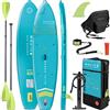 Movino SUP-Board MOVINO GARDA Set 2in1 bordi saldati capacità di carico 150 kg