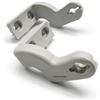 ANDROMEDAGIE® | STAFFE DI SUPPORTO 1 COPPIA SX/DX GRIGIO ML00AS01N0G00 | Ricambio originale Comunello per fissaggio attuatore a catena SMART 200N | LIWIN L20 200N | LIWIN L25 250N | LIWIN L35 350N