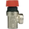 Schläfer 430915 | Valvola di Sicurezza Riscaldamento a Membrana DN15 1/2 FF Pressione 3 Bar, Ricambio Universale per acqua potabile, Caldaia Valvola di Pressione di Sicurezza 1/2.