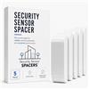 Security Sensor Spacers Rialzo magnetico compatibile con SimpliSafe - Nuovo * adesivo migliorato fai da te magnete sensore laterale distanziatore per sistema di sicurezza SimpliSafe, sensore e magnete (non inclusi) (12,7 cm,