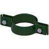 RETELANDIA L'OUTLET DELLE RECINZIONI [Kit 12 Pezzi] Collare acciaio per palo tondo 48 mm plasticato VERDE con bulloni inox