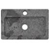 vidaXL Lavello a Parete Grigio 38x24x6,5 cm in Marmo