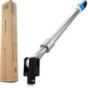 HASKYY Maniglia snodata 1/2 estensibile Chiave articolata 50-64 cm Leva articolata telescopica con coppia 580 NM Maniglia di spinta con giunto