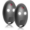 Satevol 2 PCS Telecomando Cancello, Compatibile con BFT MITTO2, 433,92MHz 2 Canali, Telecomando Porta Garage per MITTO2- Mitto2 M Rolling Code, per MITTO 2B RCB