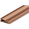 Gedotec - Guarnizione per porta di casa, 12 mm, in silicone, marrone scuro, DS 112a, guarnizione in silicone con larghezza di scanalatura da 4 a 5 mm, made in Germany, 6 m, guarnizione