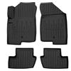 J&J AUTOMOTIVE SCOUTT Tappetini Auto in Gomma Su Misura per Jeep Patriot 2007-2016, Set da 4 Pezzi, Tappeti 3D Design con Bordo Alto, Inodore, Qualità Premium