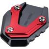FAUXIWS Cavalletto Laterale Piede Estensione Piastra PER SH125 SH 125i SH150 150i SH300 SH350 2003-2025 2026 Accessori Moto Cavalletto Laterale Piastra Di Estensione Pad