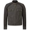 Belstaff Temple Giacca di cera da moto, mogano, XL