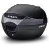 SHAD Bauletto SH33 nero con riflettore bianco