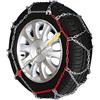 TOP DRIVE CATENE DA NEVE 9MM Catene da neve maglia compatta 9 mm con blocca tensione ideale per tutte le vetture con spazio limitato tra pneumatico e parti meccaniche omologazione: TUV GS misura 80