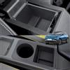 GAFAT Compatibile con Nissan Micra K15 EV 2026 2027 2028 Set di Organizer, per Accessori Micra K15 Elettrico Console Centrale Portabicchieri e Bracciolo Portaoggetti, con Tappetini [2 pezzi]