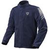 REV'IT! Revit Cyclone 4 H2O Motorrad Regenjacke, Dunkelblau, XXL