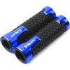WMYIEHAJ Manopole for manubrio moto antiscivolo, compatibili con Yamaha Tmax530 Tmax560 Tmax 530 500 T Max Sx Dx 2014 2015 2016 2017 2018(Blue)