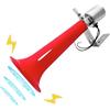 GBKDQQ Clacson turco, 12 V/24 V, corna ad aria compressa, clacson per camion, tromba ad aria, tromba d'aria, kit per roulotte, fischietto a pressione per auto, camion, barche, moto