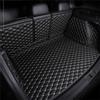 CYBHYAXC Auto Tappetino Bagagliaio per Porsche Cayenne 2011-2017(Left with Audio), Impermeabile Antiscivolo E Antiusura Tappeto Baule Fodera Bagagli Interni Accessori,B Black-Beige