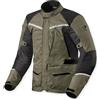 REV'IT! Revit Voltiac 3 H2O Giacca tessile moto, verde/grigio, XL