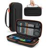 TRANSNOVO Custodia Compatibile con Nintendo Switch 2, Switch 2 Custodia Rigida da Viaggio con Alloggiamento per Alimentatore e 12 Slot per Giochi, Custodia Portatile per Console e Accessori Switch 2, Nero