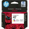 HP Originale HP 6ZD61AE / 47 Cartuccia/testina di stampa colore