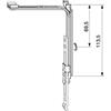 MACO MM, deviazione angolare verticale, 1 iS, allungabile (22209), 1 pezzo