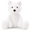 Apricot Lamb Peluche di volpe artica per bambini, morbido e carino, per bambine e ragazzi, volpe artica, bianco, 21 cm