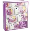 SAFE 3101 Album Banconote 0 Euro Souvenir Germania 2016-2017 | Raccoglitore Banconote Collezione | 26 Fogli Trasparenti & Pagine illustrate | Porta Banconote 0 Euro con 4 Anelli