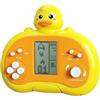 LZYCH Cartone Animato Carino Console di Gioco a Blocchi 26 Gioco Retrò Mattoni/Corsa/Carro armato Difficoltà Regolabile Compleanno per Bambini/Regalo di Natale Giocattoli Puzzle Cubetto (Giallo)