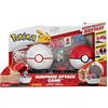 Pokémon Pokemon - Gioco di Attacco a Sorpresa Con Squirtle e Jigglypuff, 2 Palline e 6 Fette - Giocattolo per Bambini e Appassionati